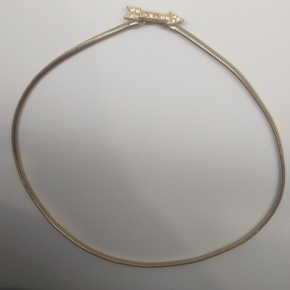Gold Serpentine Belt, 25"